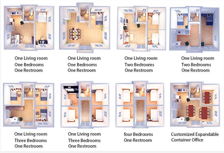 Prefab Modular Foldable Expandable Container Living House