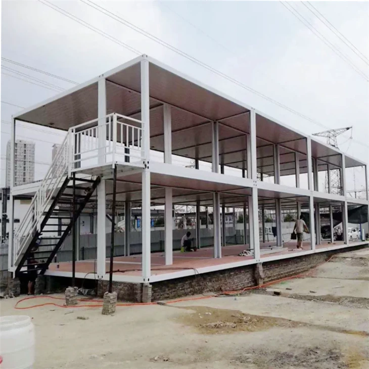 Prefabricated Flat Pack Container House high quality